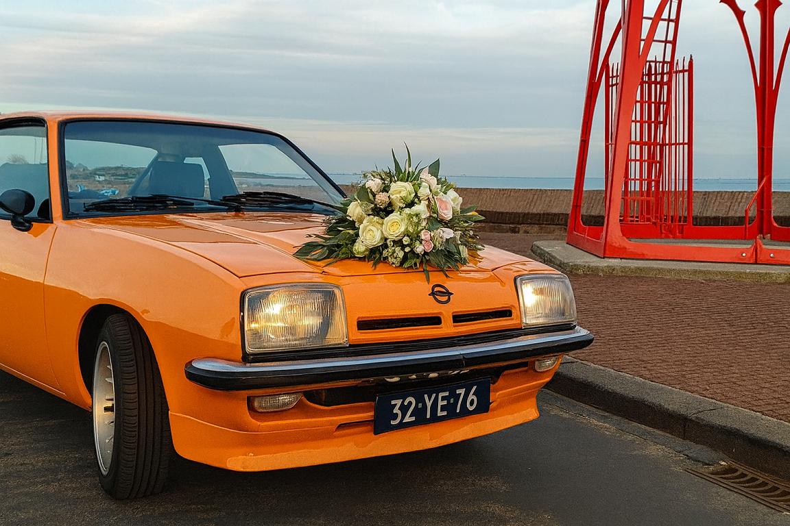 Intresse peiling Opel Manta 1976 als trouwauto