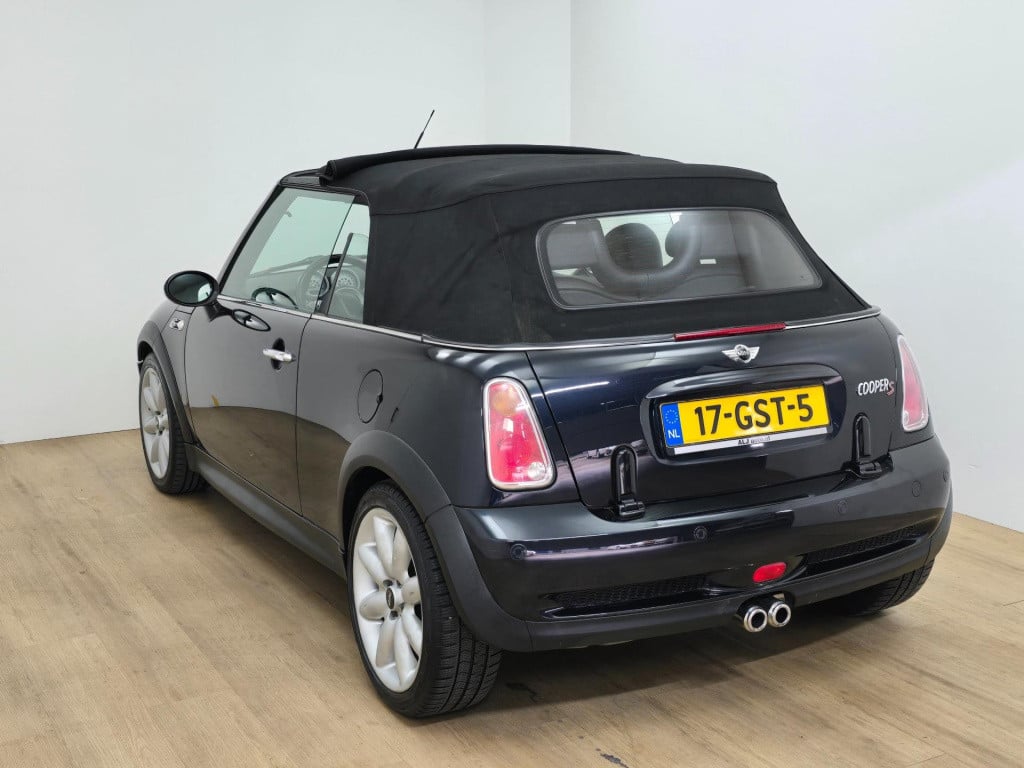 Mini Cooper S Cabrio mini occasion 1.6 170pk cabriolet met elek dak | tweed