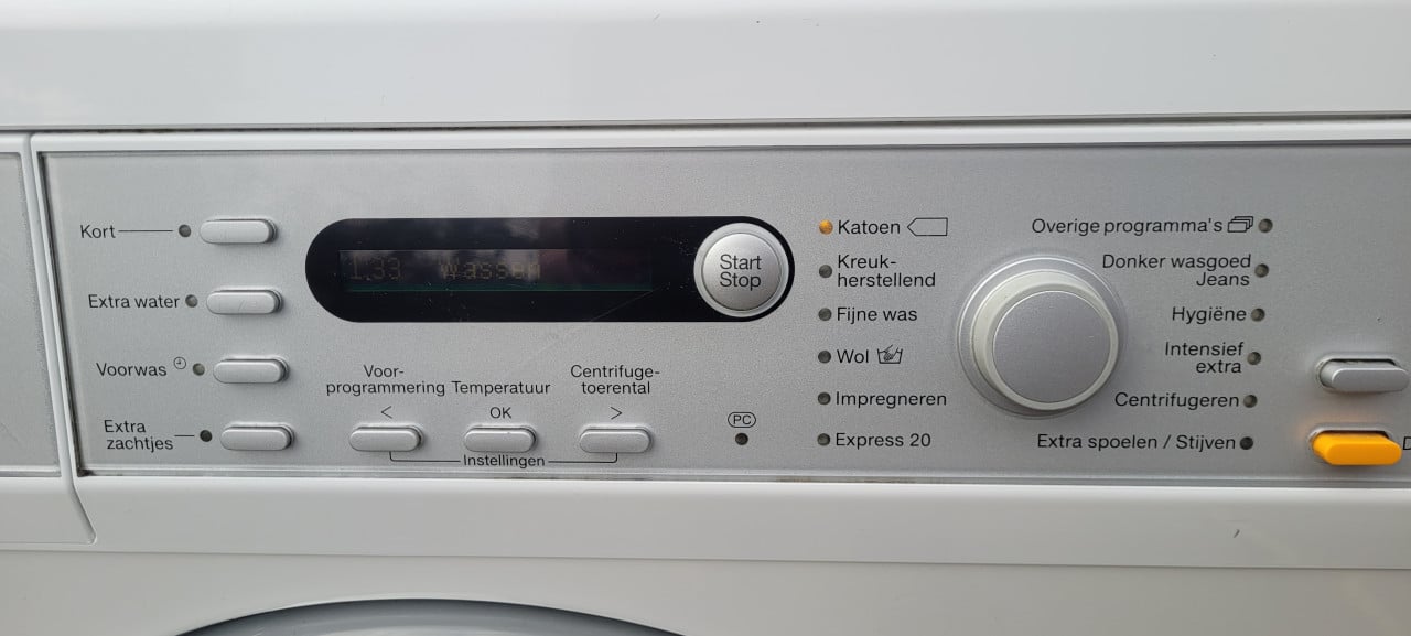 Miele wasmachine 7kg 1400 toeren
