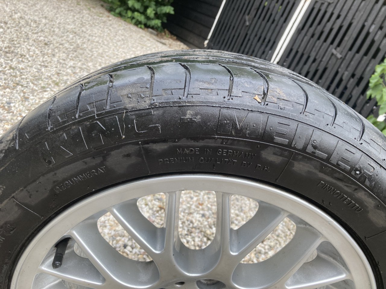 Originele BMW wielen style 42 met banden voor E36, E46 e.a.
