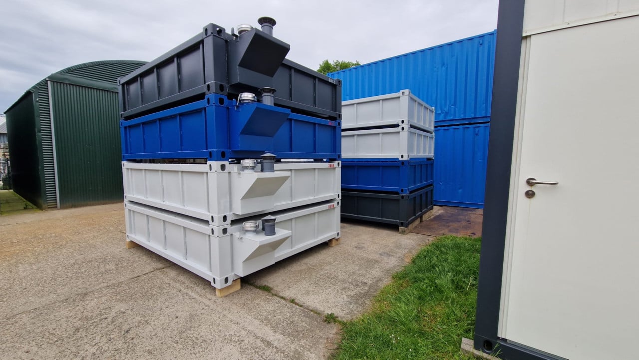 10ft en 20fts septictank / afvalwatertank / fecaliëntank