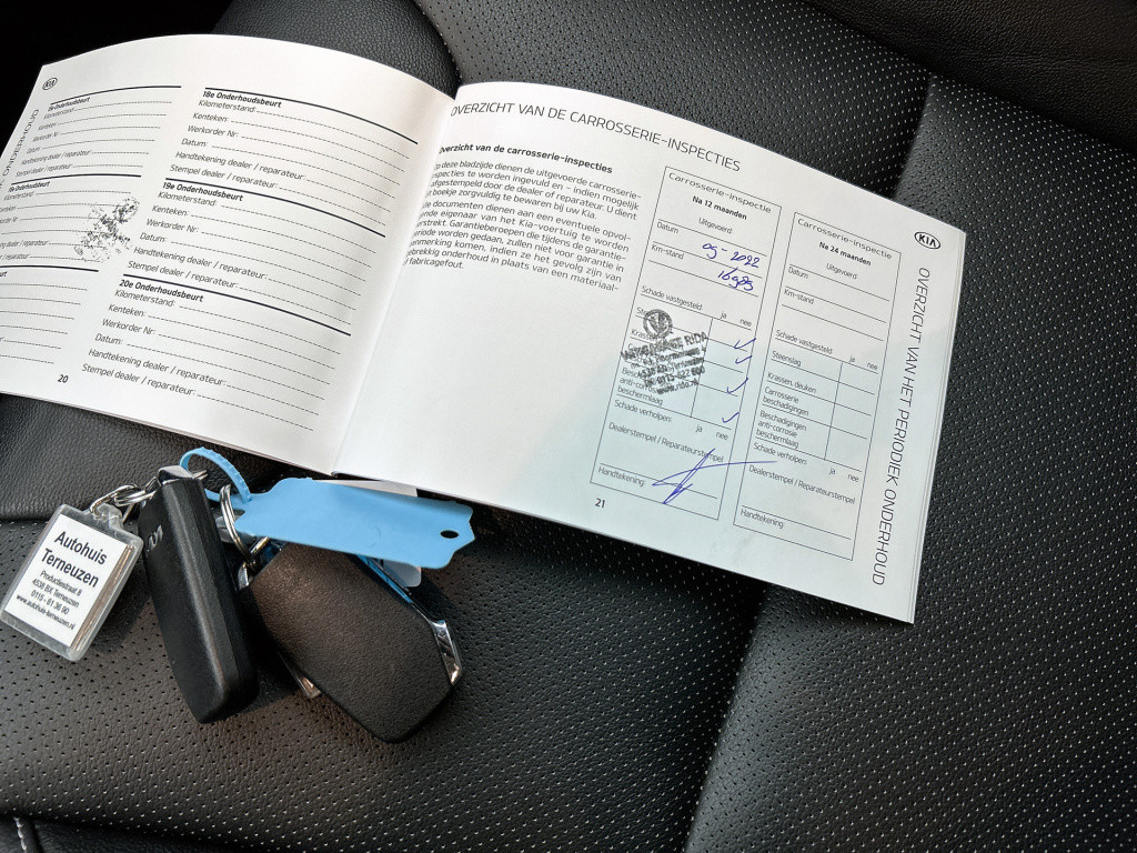 Kia Niro 1.6 gdi phev dynamicplusline leder | stoel en stuur verwarming | n