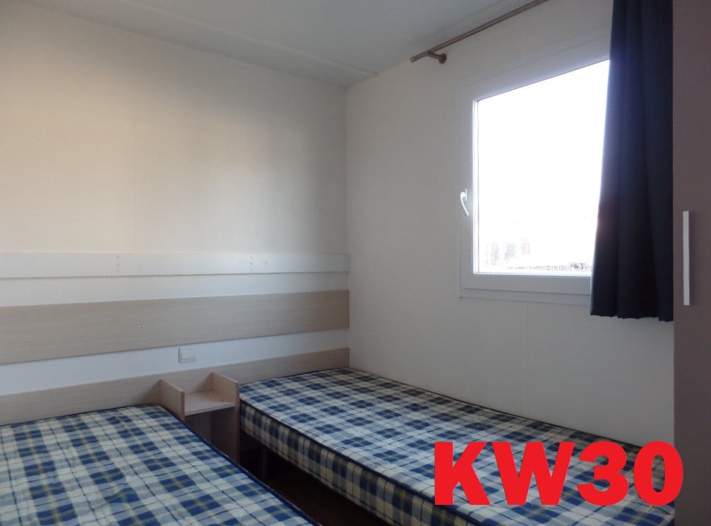 Partij chalets met middenkamer en 2 slaapkamers ideaal voor verhuur