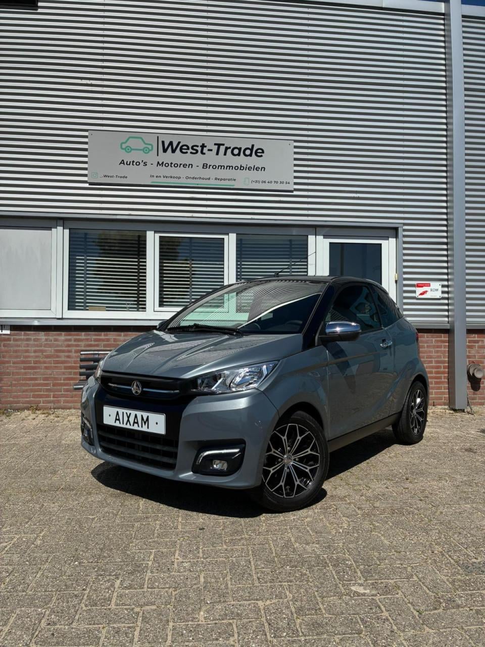 Aixam Coupe E Electrice | 2020 | 15851 Km | Metalic Grijs | Gratis Bezorgd