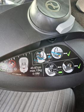 MaxiCosi Cybex zonder isofix