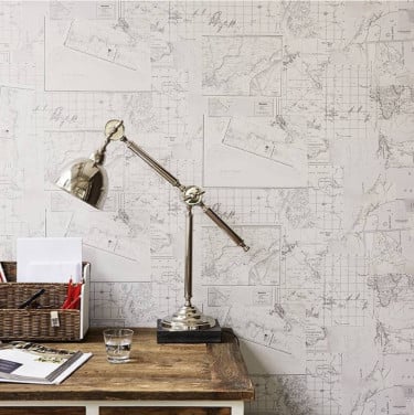 LANDKAARTEN BEHANG | Rivièra Maison 18391 Oceans