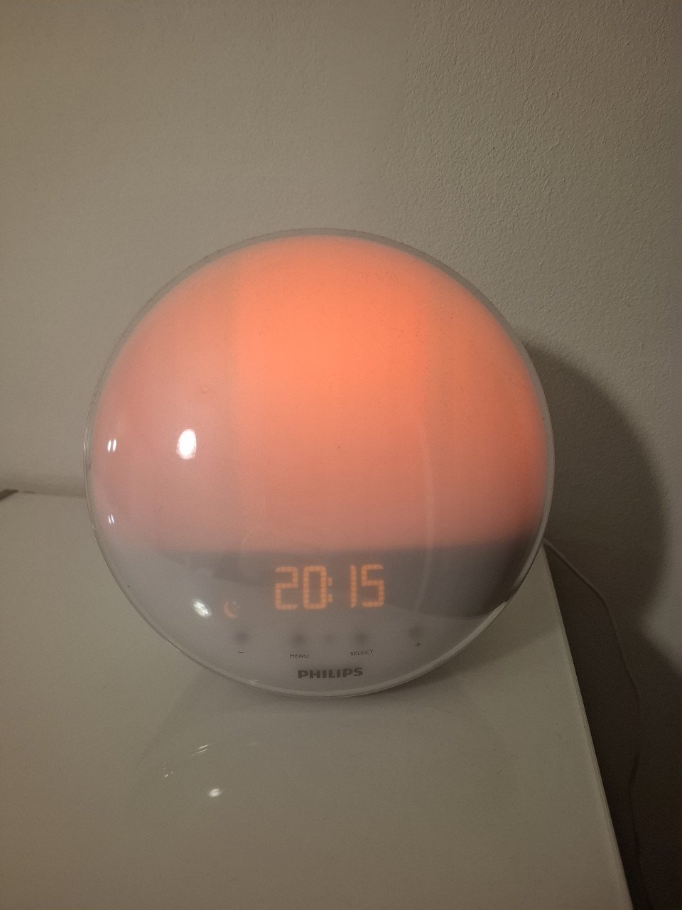 Philips wake up light wekker