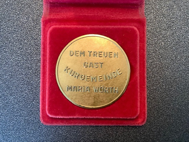 Oostenrijk , penning “Maria Worth”.