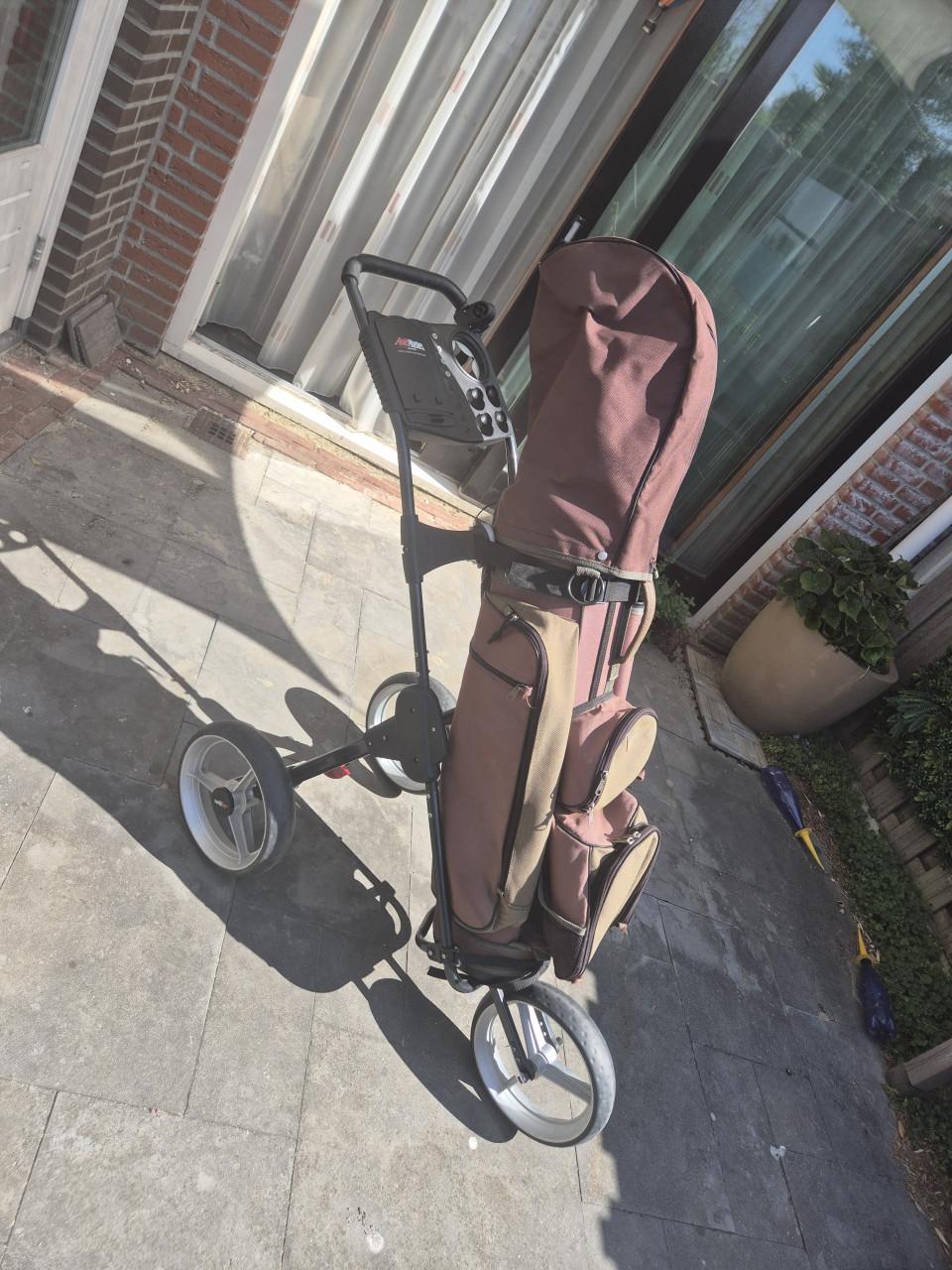 Golfkar foldmaster legend 3 wiel