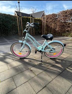 2e hands meisjesfiets Alpina Ocean glace mint 18inch