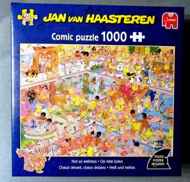Jan van Haasteren legpuzzel op hete kolen (pas nieuw) 1000 st