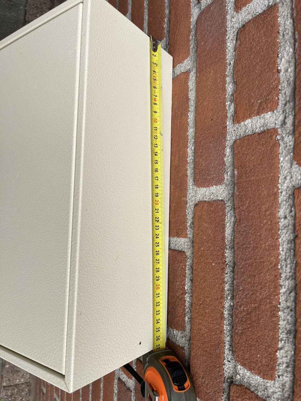 Grote sleutelkast.