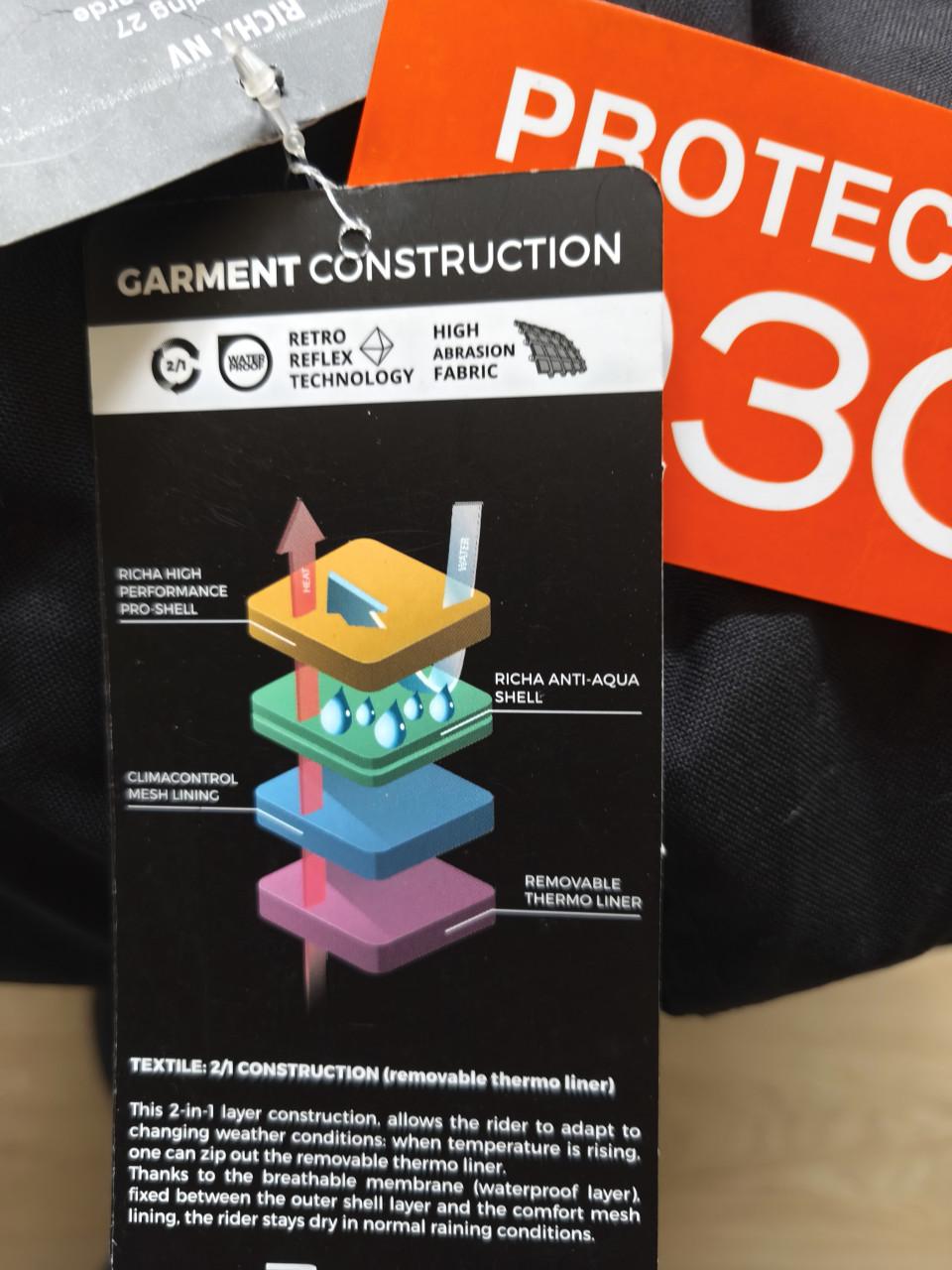 Te koop aangeboden Richa 2 delig Motorpak (heren)