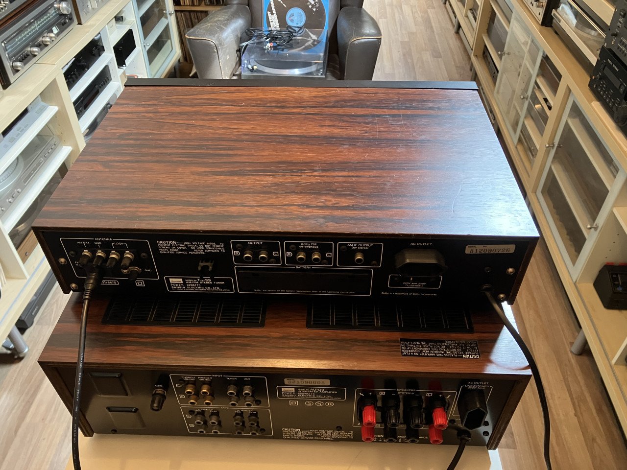 Sansui AU-D9 en SU-T9 vintage topkwaliteit versterker en tuner met garantie