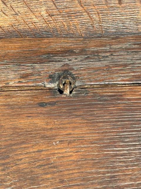 Koetsierbankje 17de eeuws /bankje.