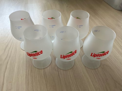 6x liptonice glazen