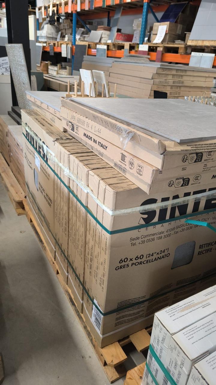 3030-442 ca 100 m² Natuursteenlook tegels, 60x60 cm, taupe, prijs per m²