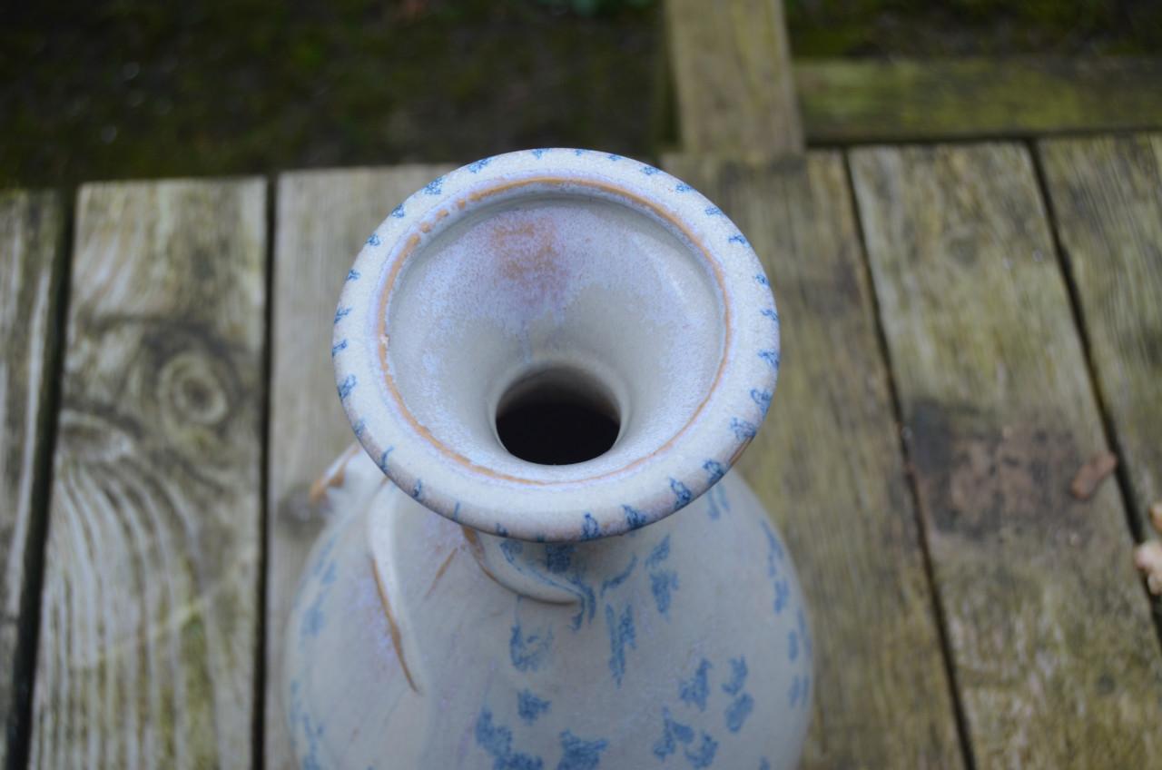 Mooie Chinese vaas met draak 20e eeuw.