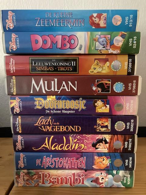 Disney classics video's en legpuzzels vanaf + 5-6