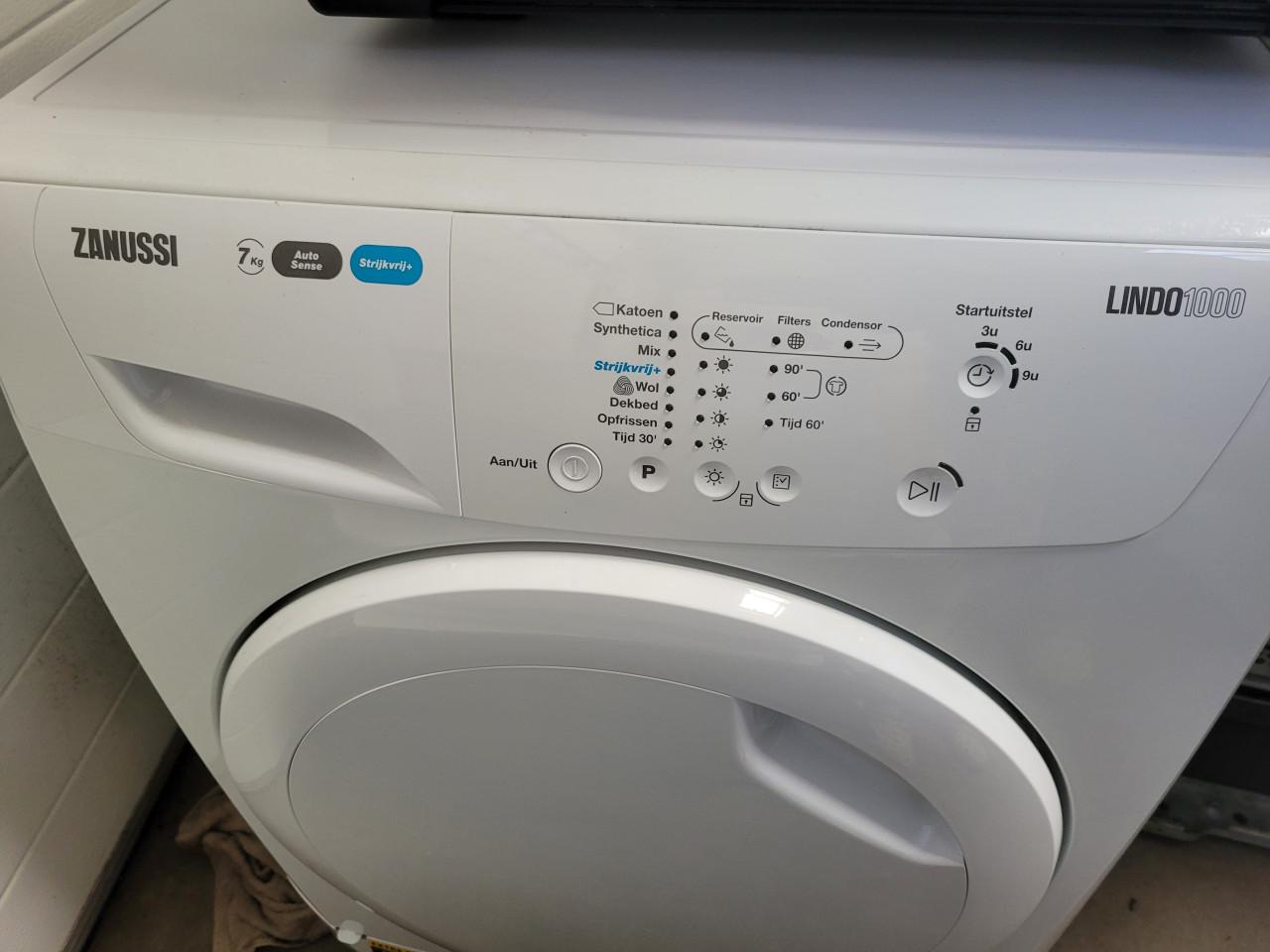 Zanussi warmtepomp droger 7kg