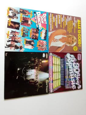 4 jaren 70 lp's o.a. Abba en Dance Classics