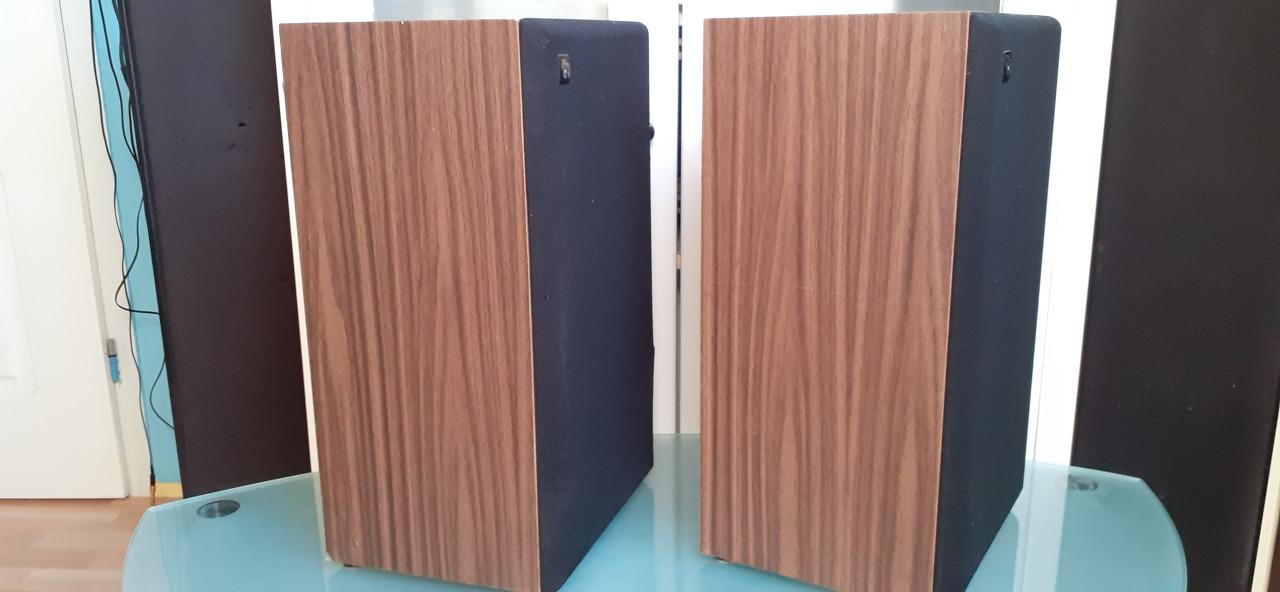2 vintage speakers 3 way system