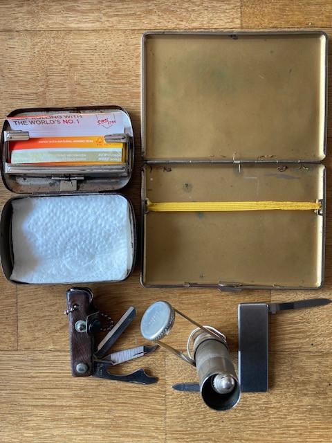 Vintage Zakmes - tabaksdoosje - en meer