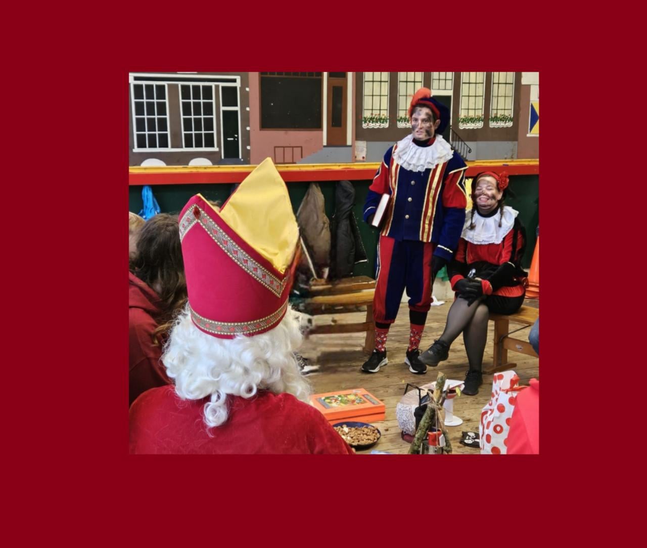Sinterklaas bezoek