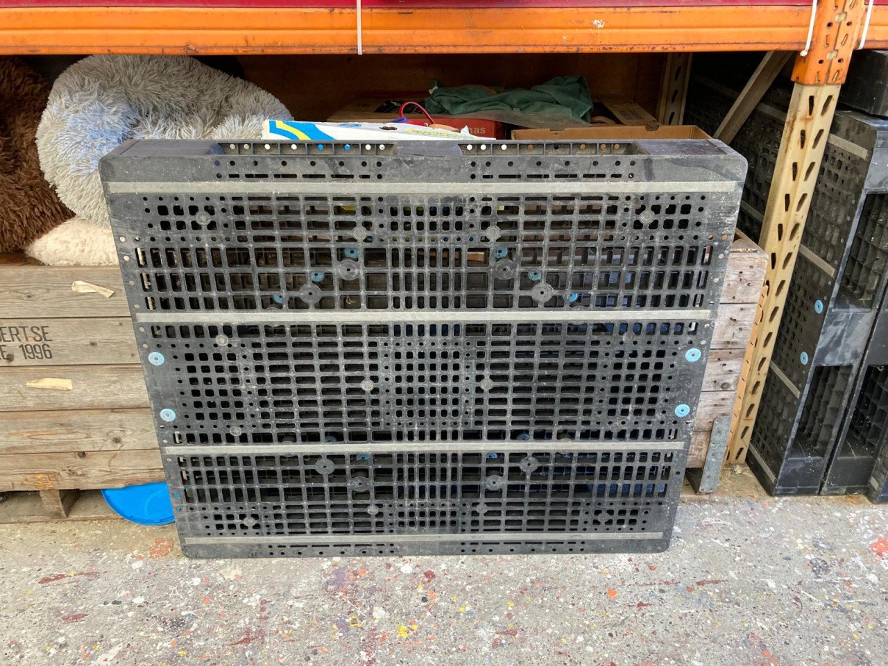 6 Kunststof pallets