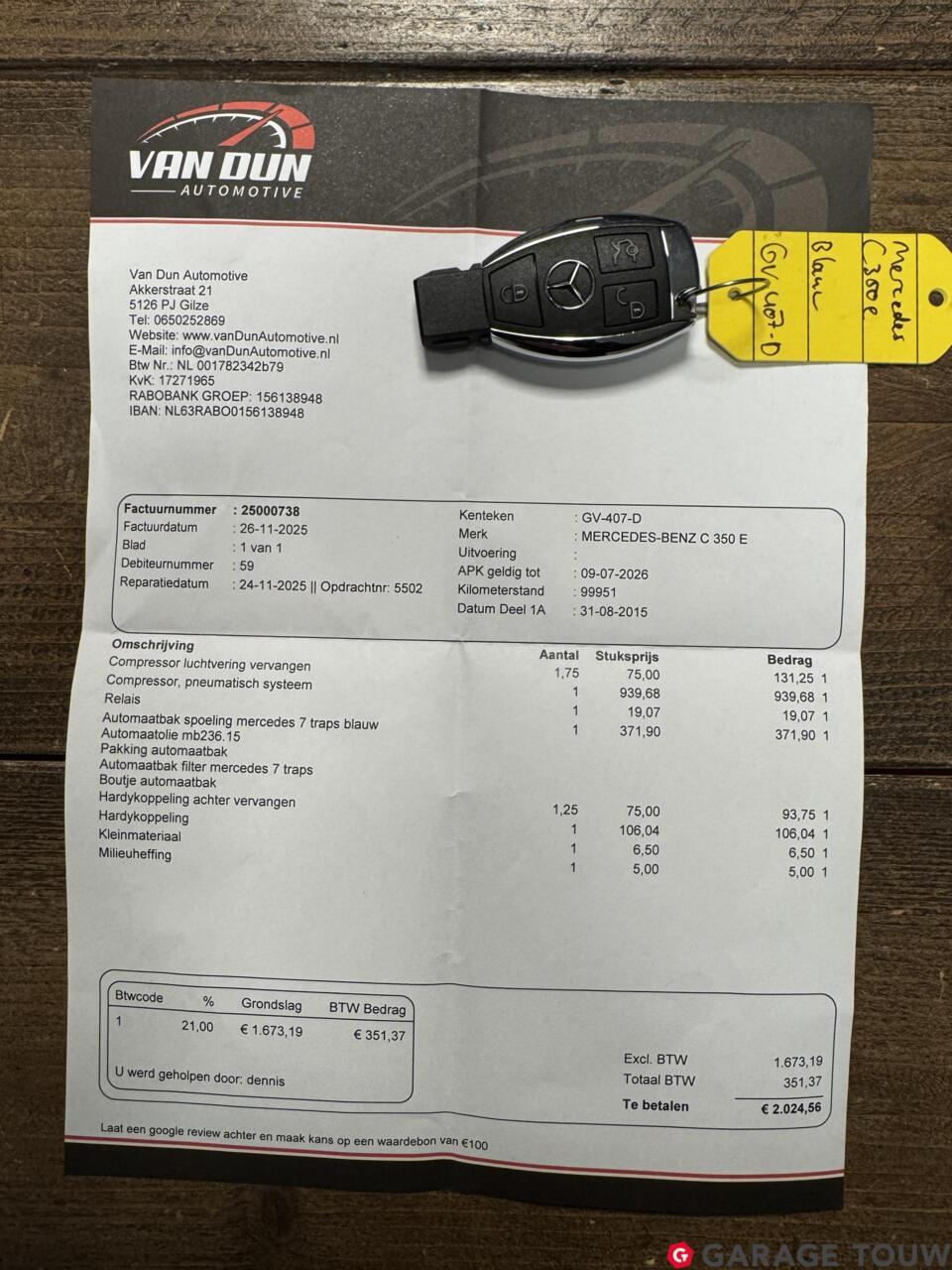 Mercedes-Benz C-Klasse estate 350 e luxury burmester, orig. nl.