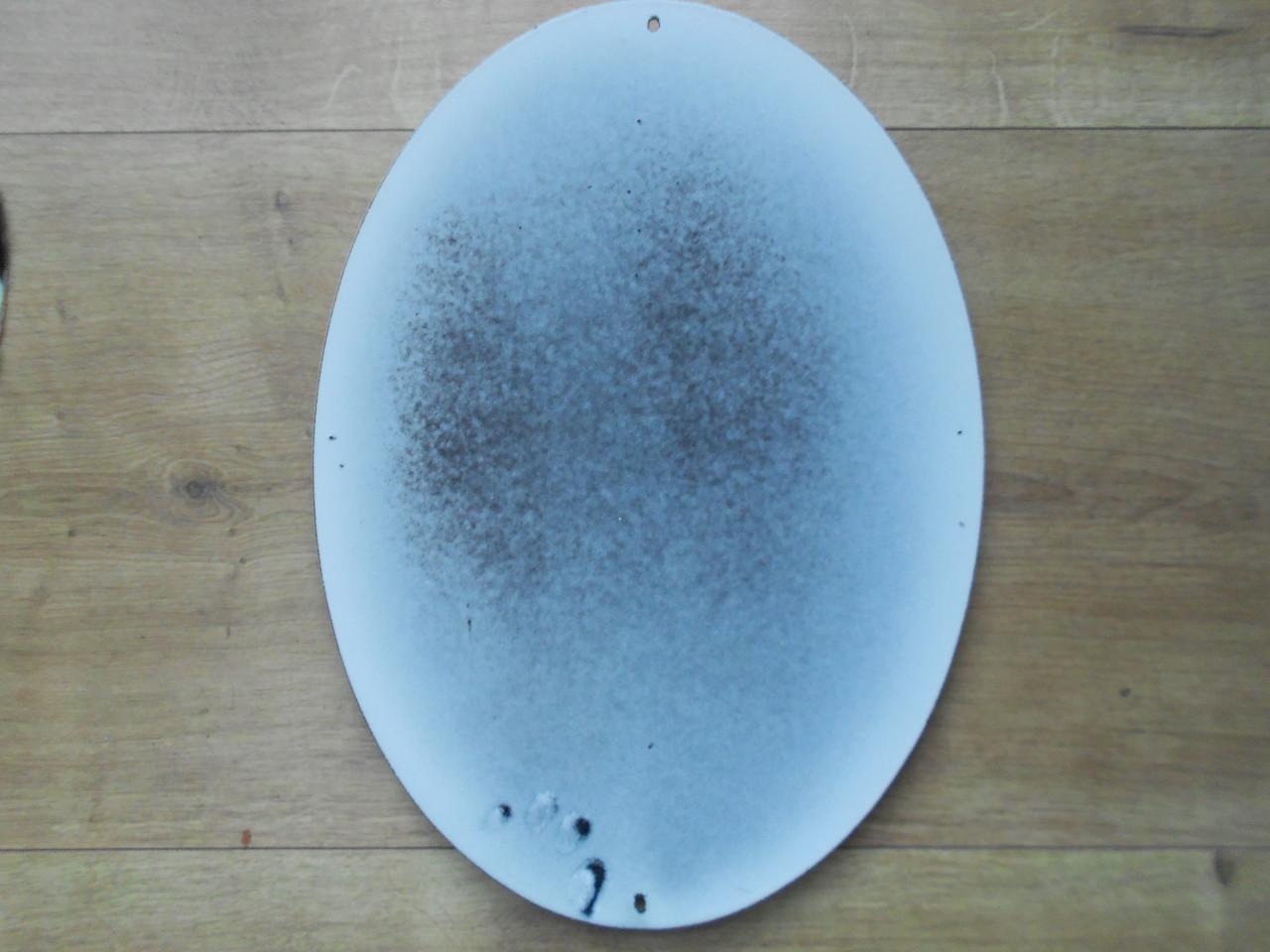 Emaille reclamebord Hasseroder bier.