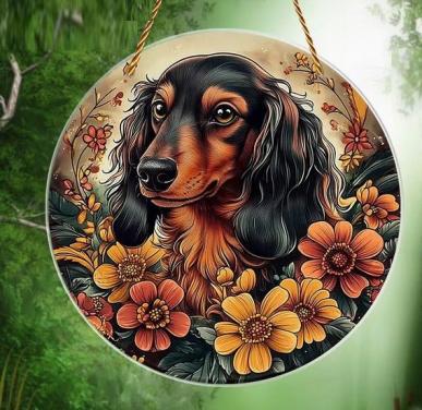 Raamhanger teckel ( ruwhaar teckel )