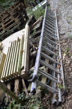 Tubesca platinum hoge ladder 14/16 m uitschuifbaar