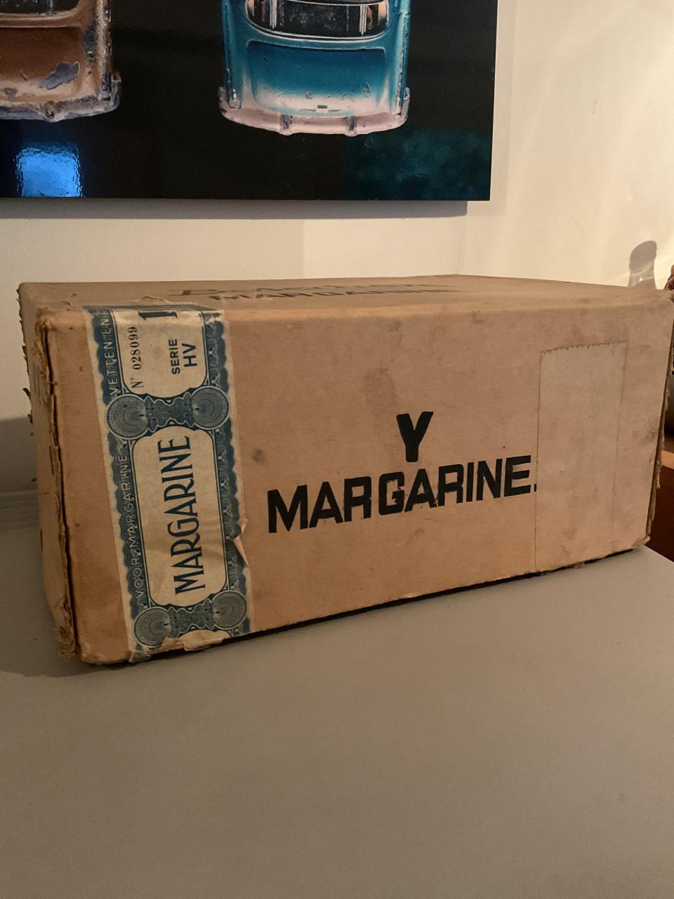 Oude Boterham Margarine doos