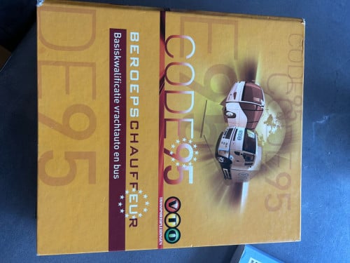 Code 95 cursusboek vrachtwagen en bus