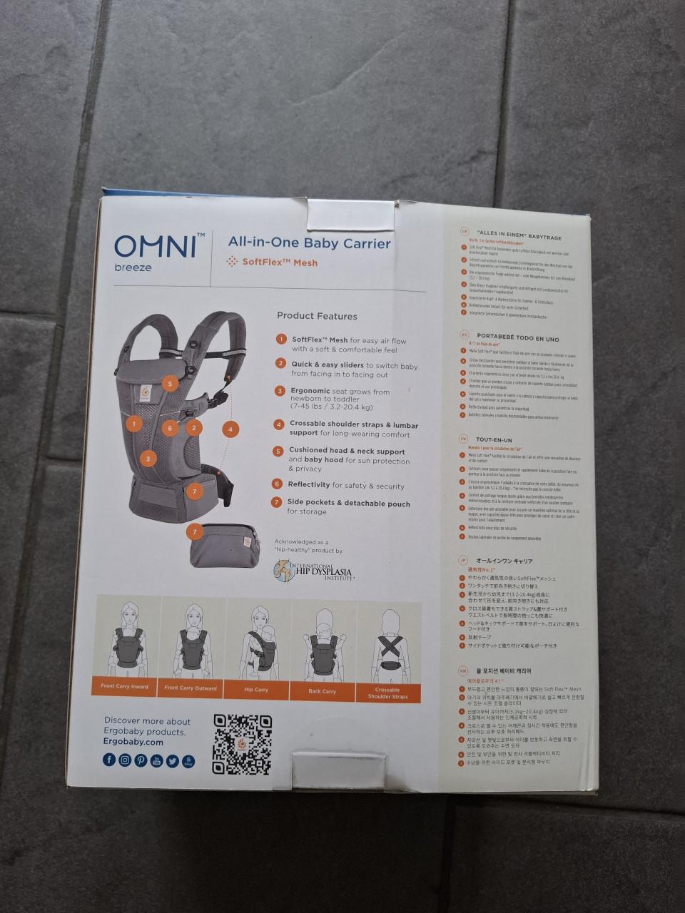 Ergobaby Omnibreeze draagzak