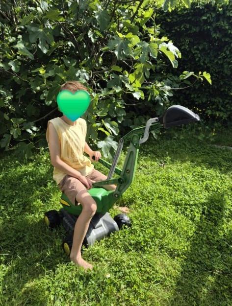 John Deere graafmachine (Rolly Toys)