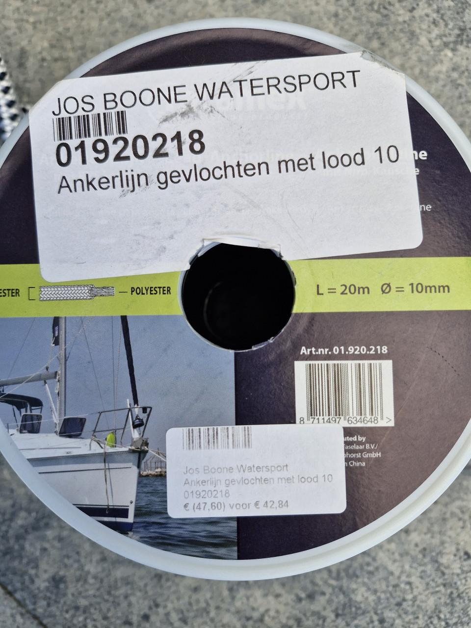 Anker met lijn