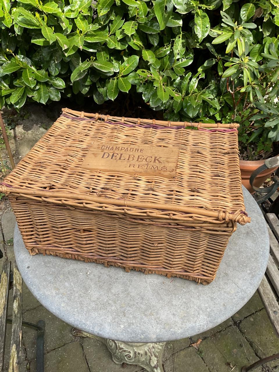 Delbeck Champagne Reims rieten mand