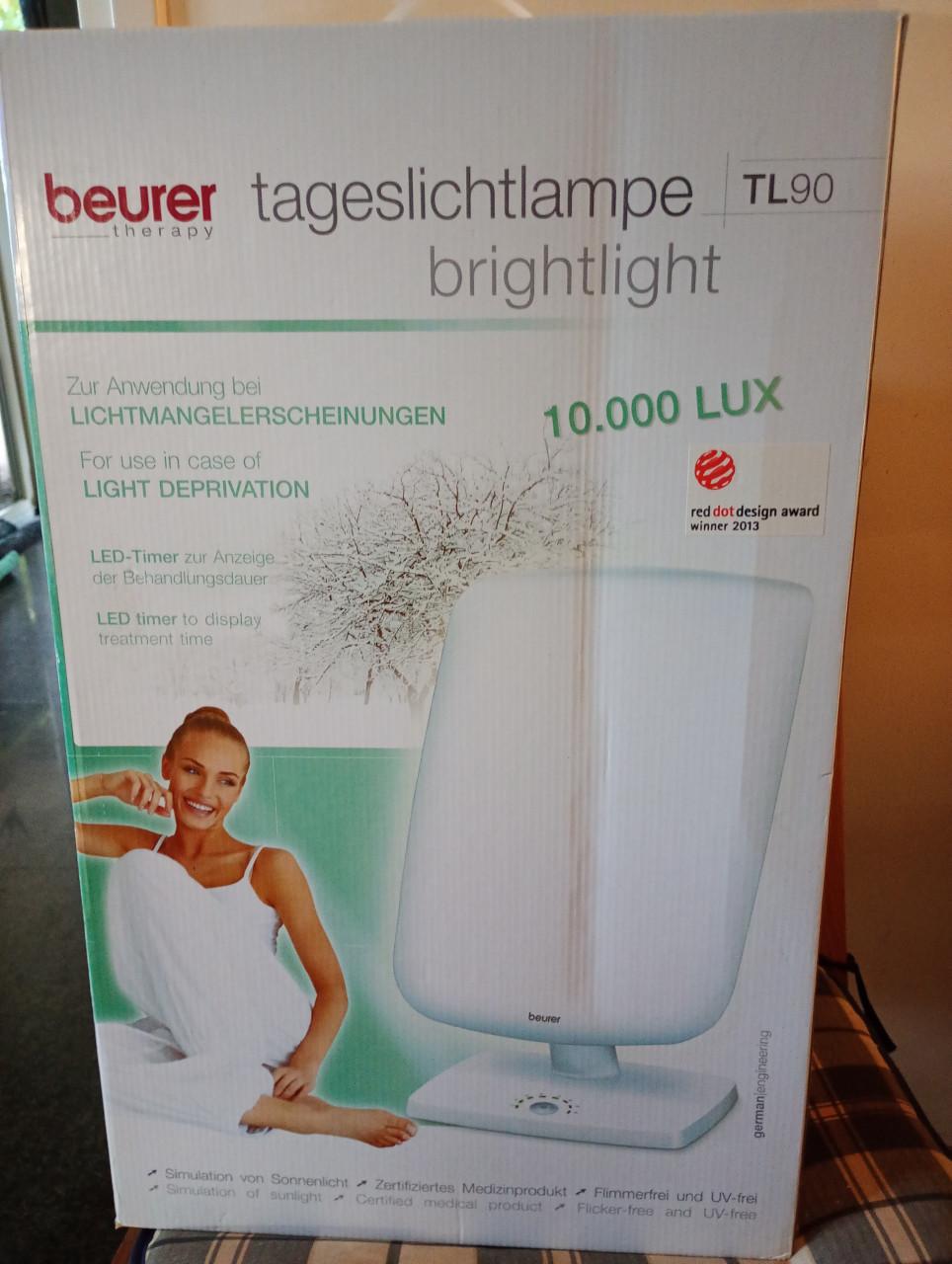 Beurer Daglichtlamp tegen winterdepressie