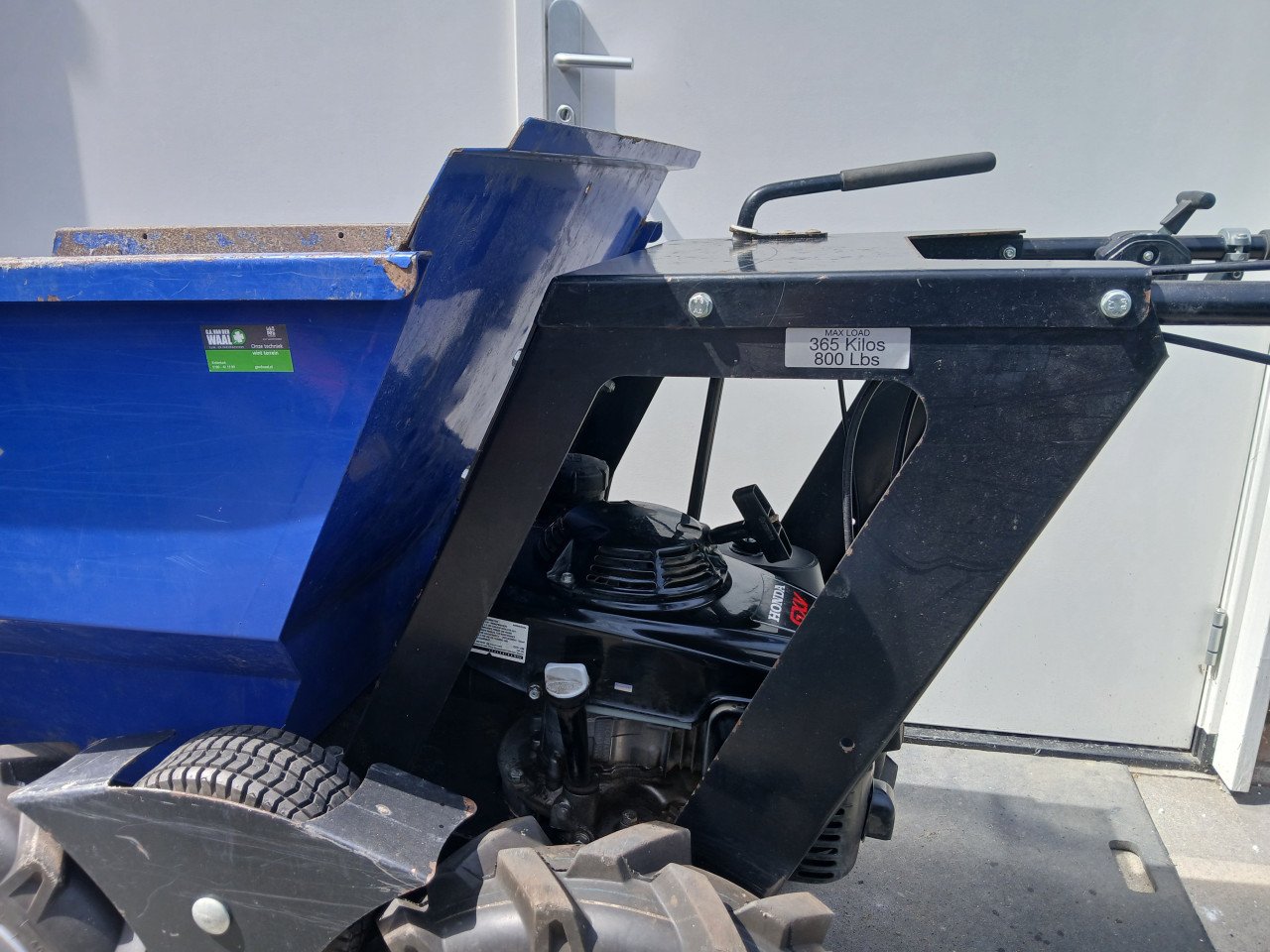 Motorkruiwagen muck truck hmax