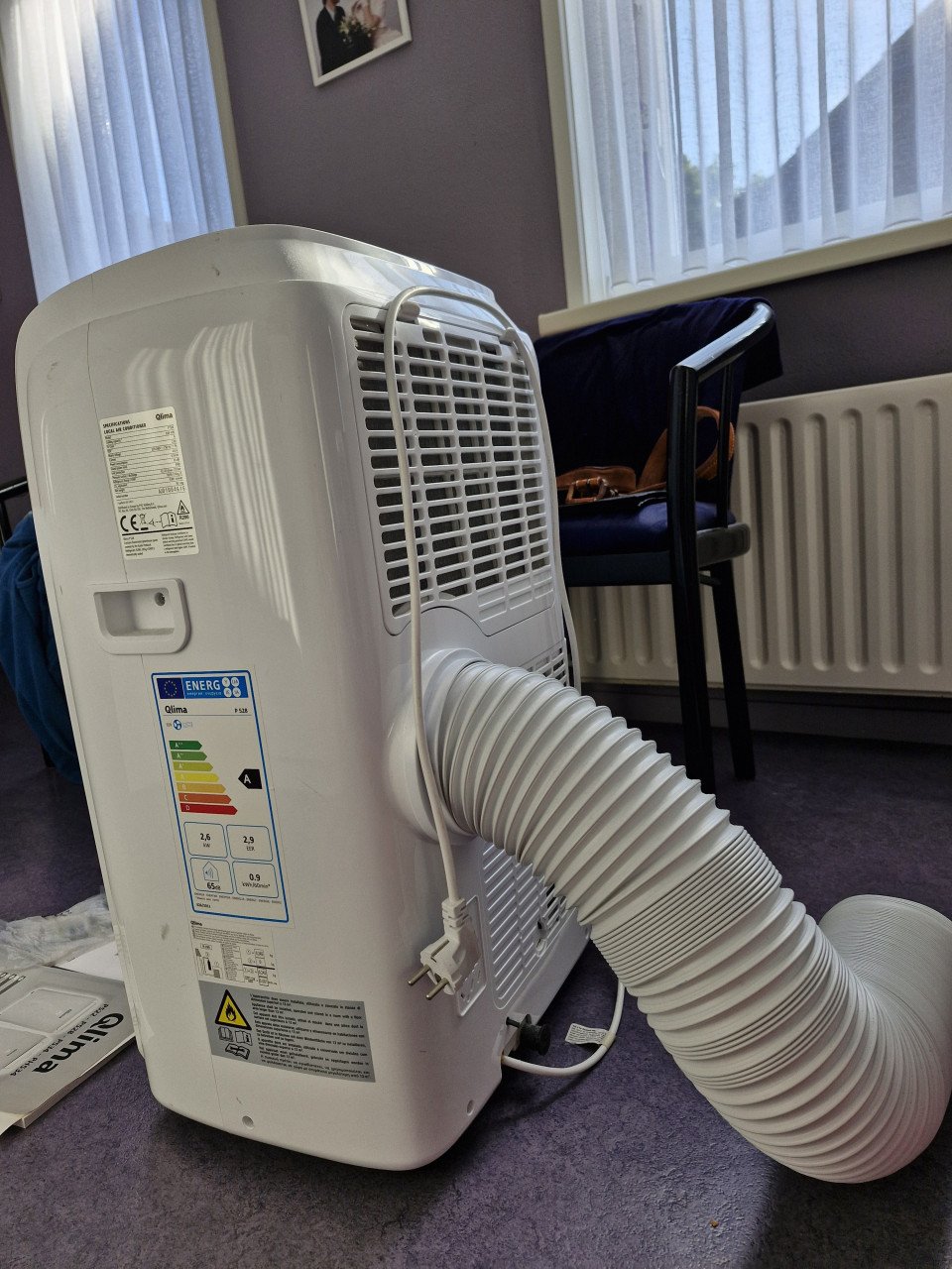 Mobiele airco Qlima p528