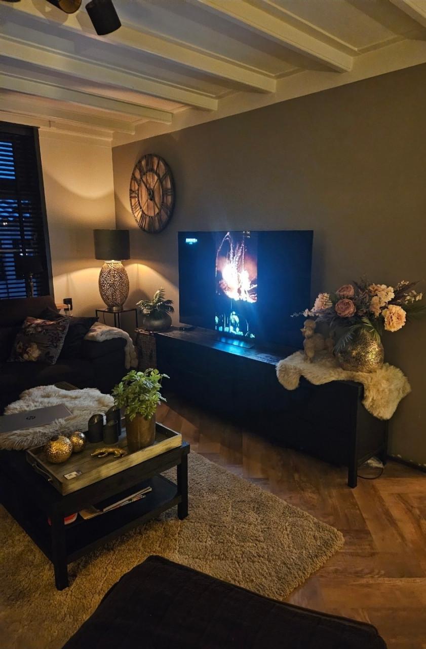 Serie Stretto zwarte massief hout