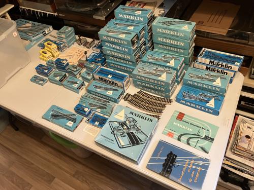 Märklin HO spoor wissels overgang seinen trafos