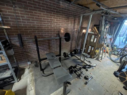 Benchpres en pull machine