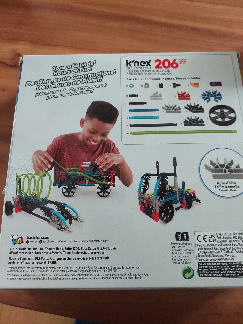 Knex bouwset auto's