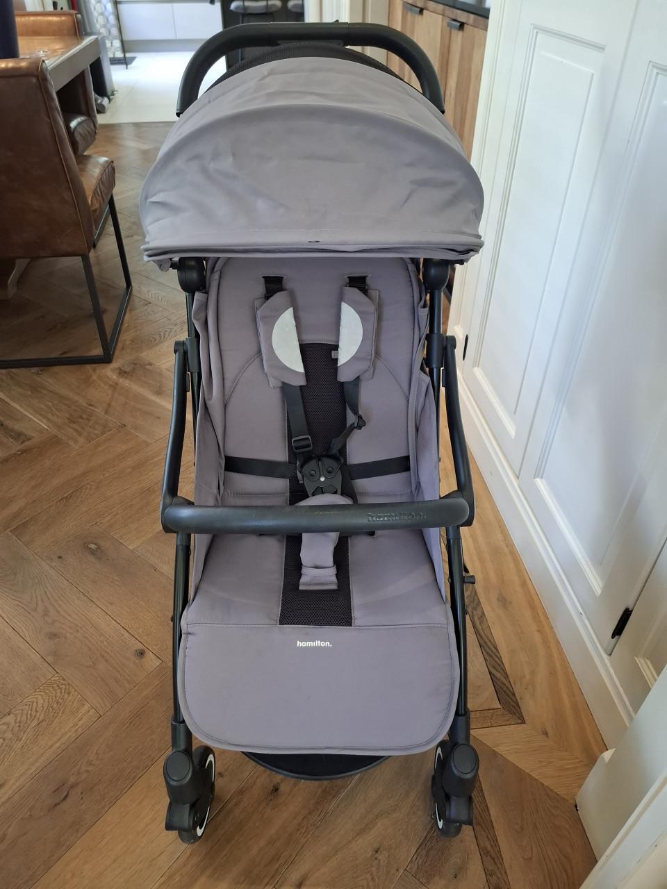 Hamilton buggy grijs/zwart