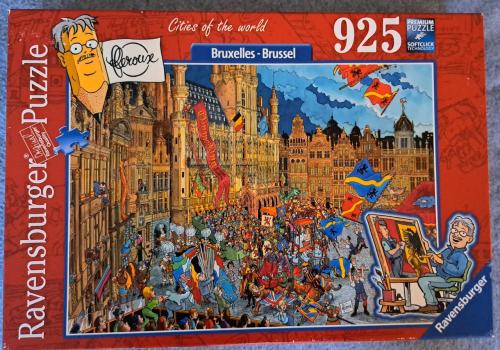 RAVENSBURGER BRUSSEL - Cities of the World - 925 stukjes compleet