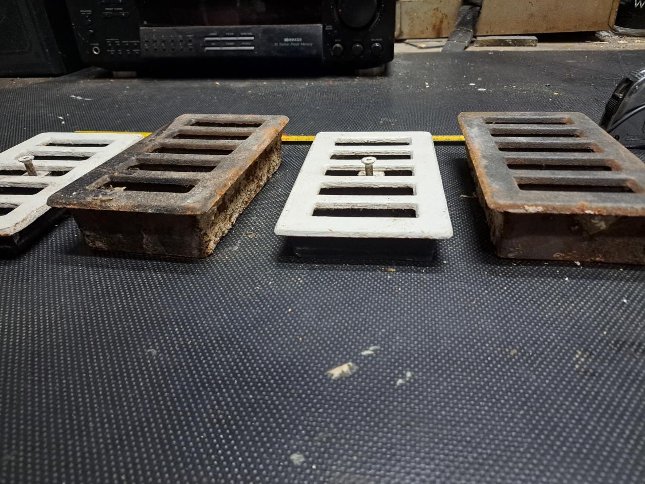 Luchtrooster gietijzer