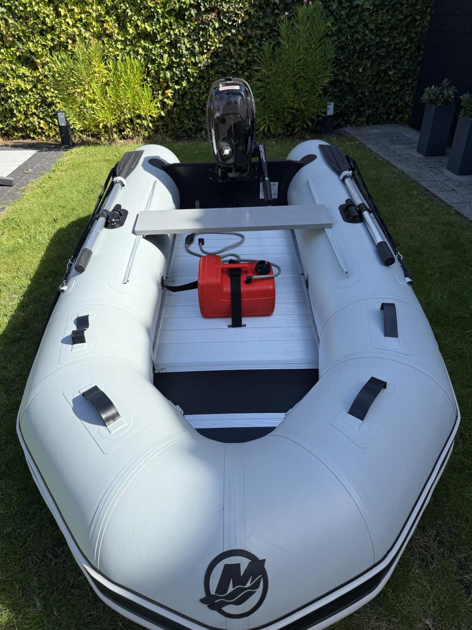 Quicksilver Sport 300 met Mercury 6PK buitenboormotor en veel extra's